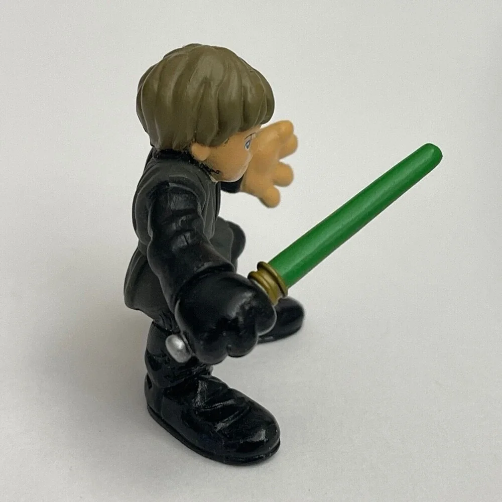 Hasbro LFL Star Wars Galactic Heroes Luke Skywalker 2004 Figure 1‎ 7/8
